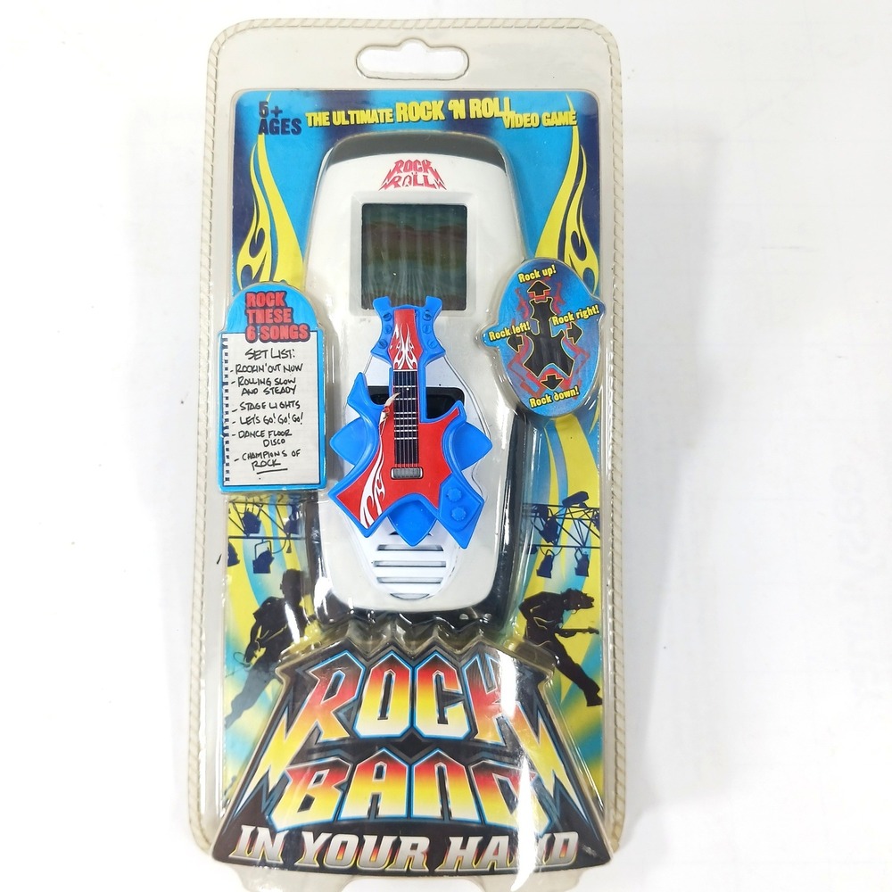 Nexion Rock Band In Your Hand Handheld Electronic Game 2008 Vintage Toy 4030